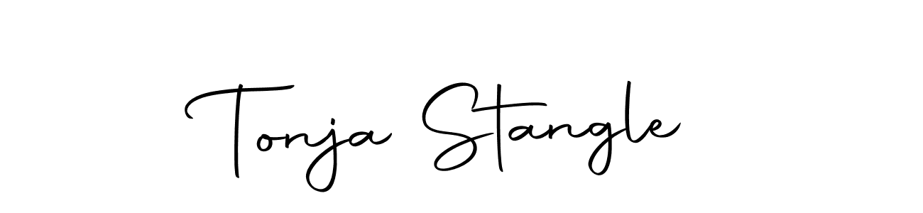 Once you've used our free online signature maker to create your best signature Autography-DOLnW style, it's time to enjoy all of the benefits that Tonja Stangle name signing documents. Tonja Stangle signature style 10 images and pictures png