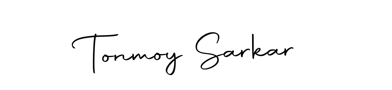 Use a signature maker to create a handwritten signature online. With this signature software, you can design (Autography-DOLnW) your own signature for name Tonmoy Sarkar. Tonmoy Sarkar signature style 10 images and pictures png