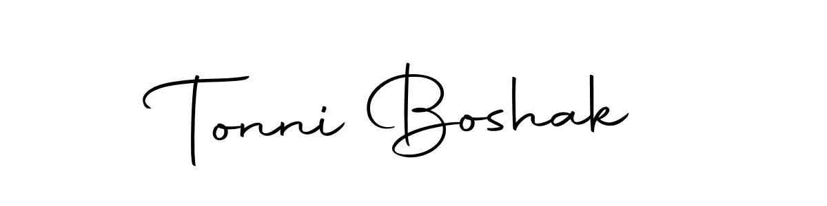 Autography-DOLnW is a professional signature style that is perfect for those who want to add a touch of class to their signature. It is also a great choice for those who want to make their signature more unique. Get Tonni Boshak name to fancy signature for free. Tonni Boshak signature style 10 images and pictures png