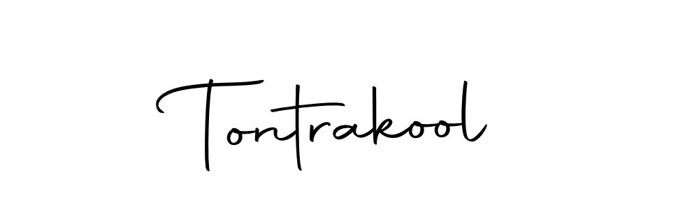 The best way (Autography-DOLnW) to make a short signature is to pick only two or three words in your name. The name Tontrakool include a total of six letters. For converting this name. Tontrakool signature style 10 images and pictures png