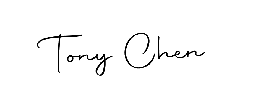 Make a short Tony Chen signature style. Manage your documents anywhere anytime using Autography-DOLnW. Create and add eSignatures, submit forms, share and send files easily. Tony Chen signature style 10 images and pictures png