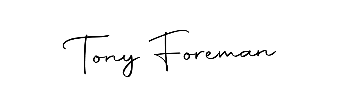 This is the best signature style for the Tony Foreman name. Also you like these signature font (Autography-DOLnW). Mix name signature. Tony Foreman signature style 10 images and pictures png
