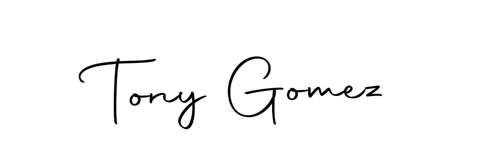 Once you've used our free online signature maker to create your best signature Autography-DOLnW style, it's time to enjoy all of the benefits that Tony Gomez name signing documents. Tony Gomez signature style 10 images and pictures png