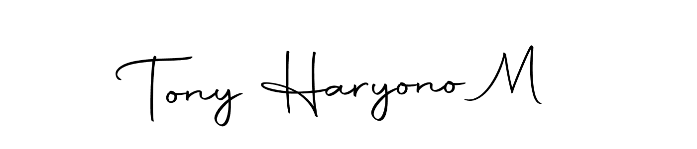 Once you've used our free online signature maker to create your best signature Autography-DOLnW style, it's time to enjoy all of the benefits that Tony Haryono M name signing documents. Tony Haryono M signature style 10 images and pictures png