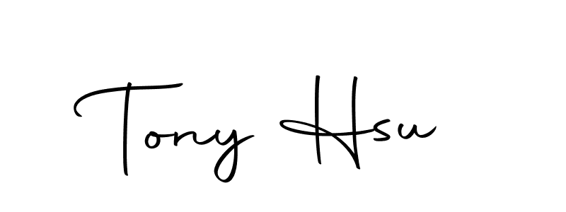 The best way (Autography-DOLnW) to make a short signature is to pick only two or three words in your name. The name Tony Hsu include a total of six letters. For converting this name. Tony Hsu signature style 10 images and pictures png