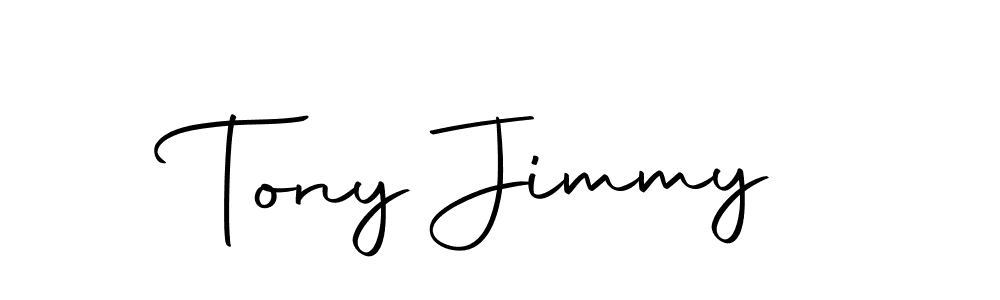 Tony Jimmy stylish signature style. Best Handwritten Sign (Autography-DOLnW) for my name. Handwritten Signature Collection Ideas for my name Tony Jimmy. Tony Jimmy signature style 10 images and pictures png