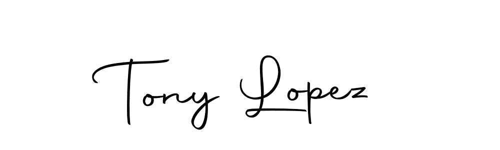 Similarly Autography-DOLnW is the best handwritten signature design. Signature creator online .You can use it as an online autograph creator for name Tony Lopez. Tony Lopez signature style 10 images and pictures png