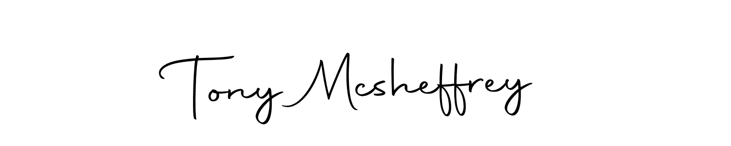 Also we have Tony Mcsheffrey name is the best signature style. Create professional handwritten signature collection using Autography-DOLnW autograph style. Tony Mcsheffrey signature style 10 images and pictures png