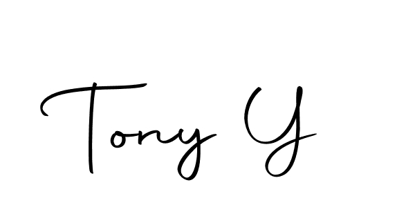 Make a beautiful signature design for name Tony Y. Use this online signature maker to create a handwritten signature for free. Tony Y signature style 10 images and pictures png