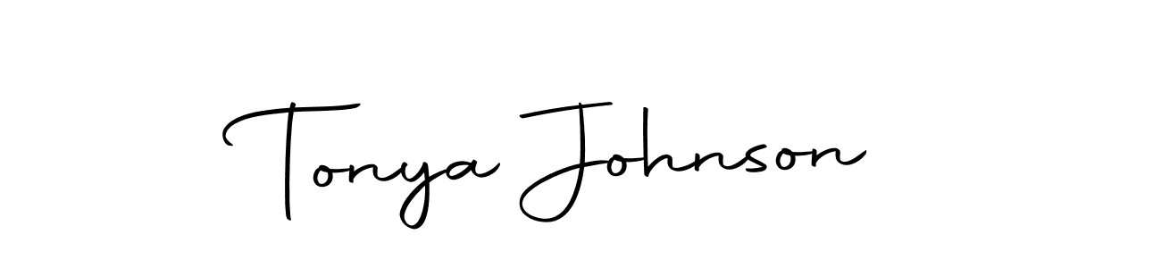 You should practise on your own different ways (Autography-DOLnW) to write your name (Tonya Johnson) in signature. don't let someone else do it for you. Tonya Johnson signature style 10 images and pictures png