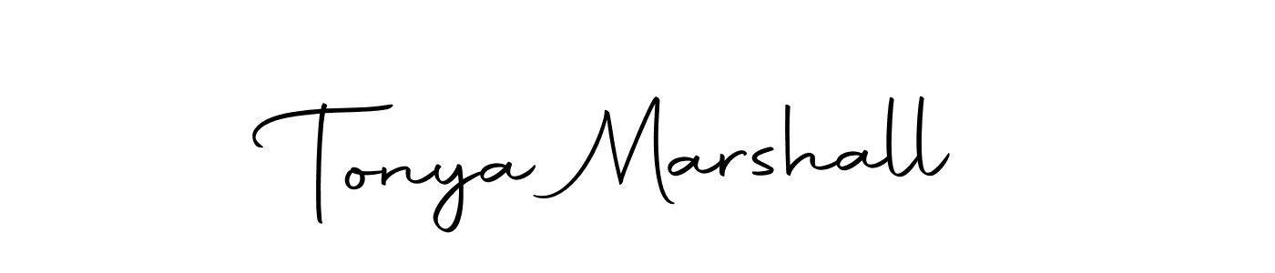 Make a beautiful signature design for name Tonya Marshall. Use this online signature maker to create a handwritten signature for free. Tonya Marshall signature style 10 images and pictures png