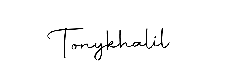 It looks lik you need a new signature style for name Tonykhalil. Design unique handwritten (Autography-DOLnW) signature with our free signature maker in just a few clicks. Tonykhalil signature style 10 images and pictures png