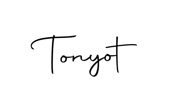 You can use this online signature creator to create a handwritten signature for the name Tonyot. This is the best online autograph maker. Tonyot signature style 10 images and pictures png