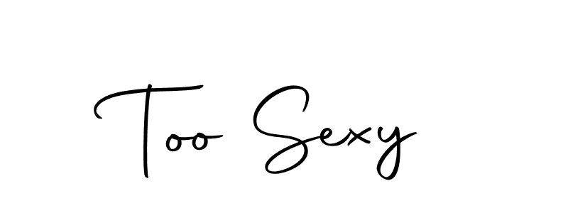 Similarly Autography-DOLnW is the best handwritten signature design. Signature creator online .You can use it as an online autograph creator for name Too Sexy. Too Sexy signature style 10 images and pictures png