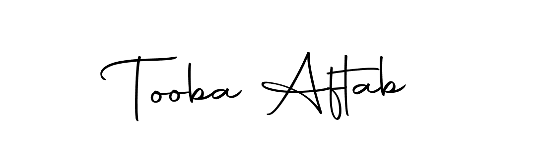 Make a beautiful signature design for name Tooba Aftab. Use this online signature maker to create a handwritten signature for free. Tooba Aftab signature style 10 images and pictures png