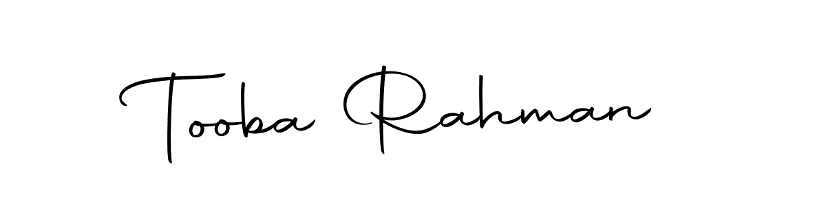 Also You can easily find your signature by using the search form. We will create Tooba Rahman name handwritten signature images for you free of cost using Autography-DOLnW sign style. Tooba Rahman signature style 10 images and pictures png