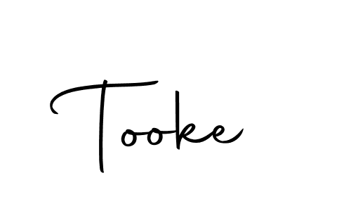 Make a beautiful signature design for name Tooke. With this signature (Autography-DOLnW) style, you can create a handwritten signature for free. Tooke signature style 10 images and pictures png