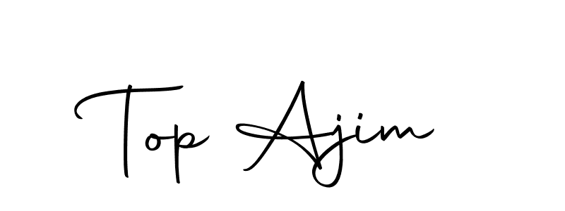 Make a beautiful signature design for name Top Ajim. With this signature (Autography-DOLnW) style, you can create a handwritten signature for free. Top Ajim signature style 10 images and pictures png