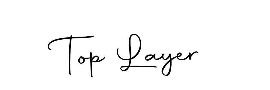 Similarly Autography-DOLnW is the best handwritten signature design. Signature creator online .You can use it as an online autograph creator for name Top Layer. Top Layer signature style 10 images and pictures png