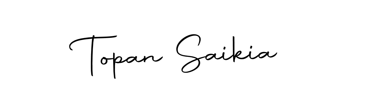 Make a beautiful signature design for name Topan Saikia. Use this online signature maker to create a handwritten signature for free. Topan Saikia signature style 10 images and pictures png