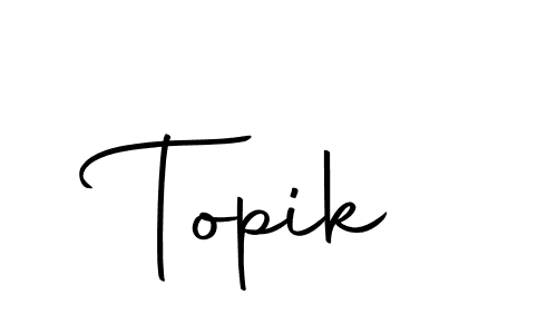 Here are the top 10 professional signature styles for the name Topik. These are the best autograph styles you can use for your name. Topik signature style 10 images and pictures png