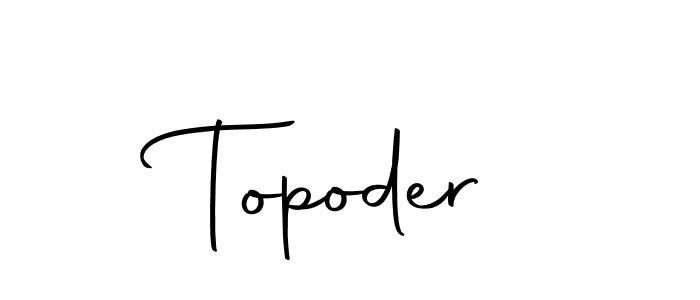 It looks lik you need a new signature style for name Topoder. Design unique handwritten (Autography-DOLnW) signature with our free signature maker in just a few clicks. Topoder signature style 10 images and pictures png