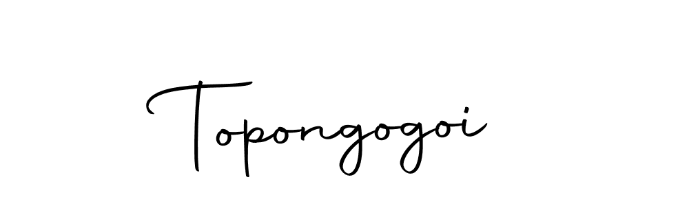 You should practise on your own different ways (Autography-DOLnW) to write your name (Topongogoi) in signature. don't let someone else do it for you. Topongogoi signature style 10 images and pictures png