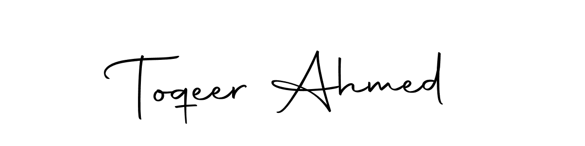 How to make Toqeer Ahmed signature? Autography-DOLnW is a professional autograph style. Create handwritten signature for Toqeer Ahmed name. Toqeer Ahmed signature style 10 images and pictures png