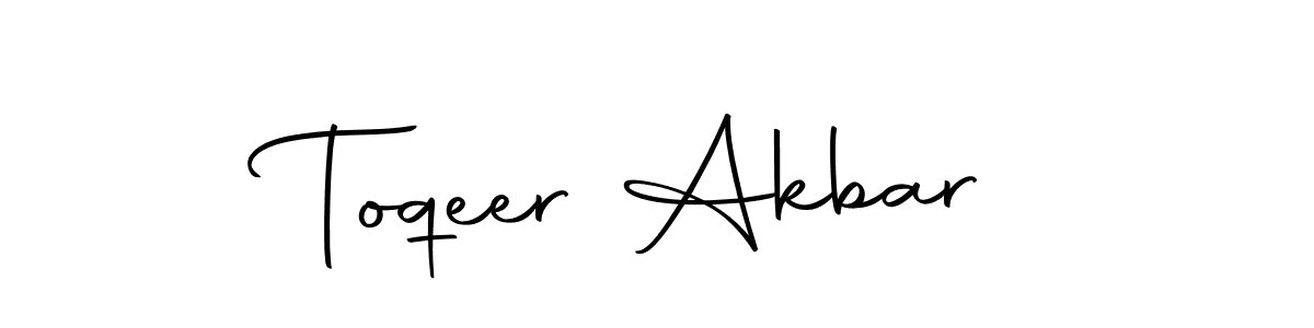 How to make Toqeer Akbar signature? Autography-DOLnW is a professional autograph style. Create handwritten signature for Toqeer Akbar name. Toqeer Akbar signature style 10 images and pictures png