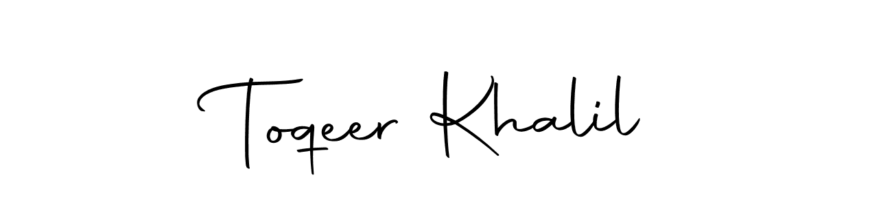 Similarly Autography-DOLnW is the best handwritten signature design. Signature creator online .You can use it as an online autograph creator for name Toqeer Khalil. Toqeer Khalil signature style 10 images and pictures png