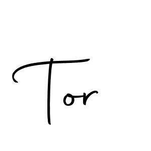 Create a beautiful signature design for name Tor. With this signature (Autography-DOLnW) fonts, you can make a handwritten signature for free. Tor signature style 10 images and pictures png