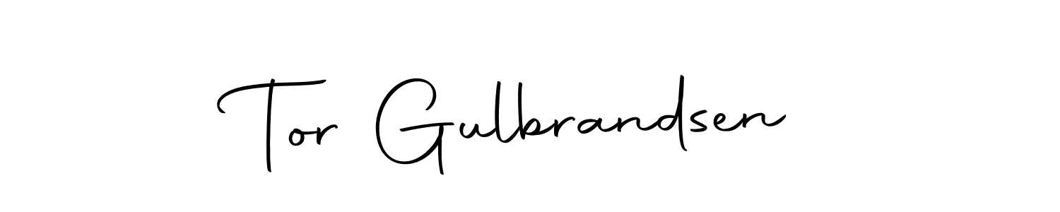 It looks lik you need a new signature style for name Tor Gulbrandsen. Design unique handwritten (Autography-DOLnW) signature with our free signature maker in just a few clicks. Tor Gulbrandsen signature style 10 images and pictures png