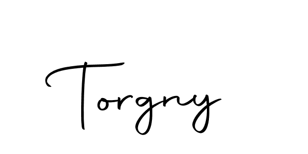 Torgny stylish signature style. Best Handwritten Sign (Autography-DOLnW) for my name. Handwritten Signature Collection Ideas for my name Torgny. Torgny signature style 10 images and pictures png