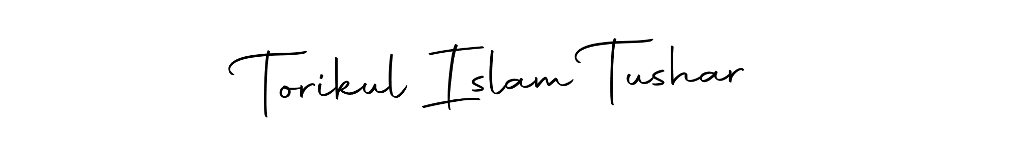 You can use this online signature creator to create a handwritten signature for the name Torikul Islam Tushar. This is the best online autograph maker. Torikul Islam Tushar signature style 10 images and pictures png