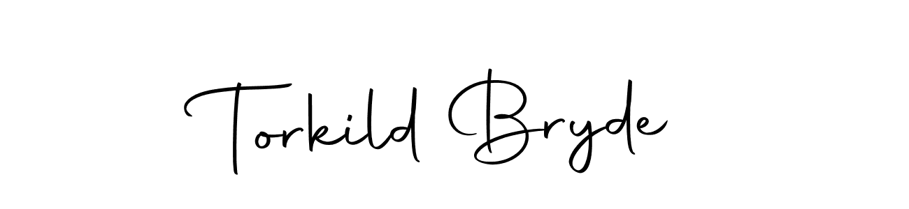 The best way (Autography-DOLnW) to make a short signature is to pick only two or three words in your name. The name Torkild Bryde include a total of six letters. For converting this name. Torkild Bryde signature style 10 images and pictures png