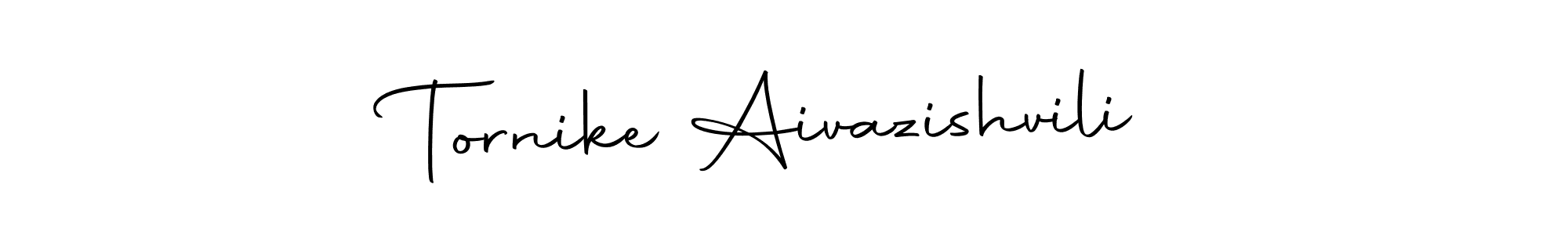 You should practise on your own different ways (Autography-DOLnW) to write your name (Tornike Aivazishvili) in signature. don't let someone else do it for you. Tornike Aivazishvili signature style 10 images and pictures png