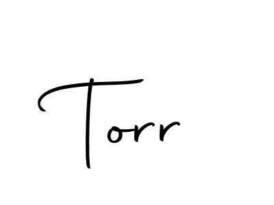 Make a beautiful signature design for name Torr. With this signature (Autography-DOLnW) style, you can create a handwritten signature for free. Torr signature style 10 images and pictures png