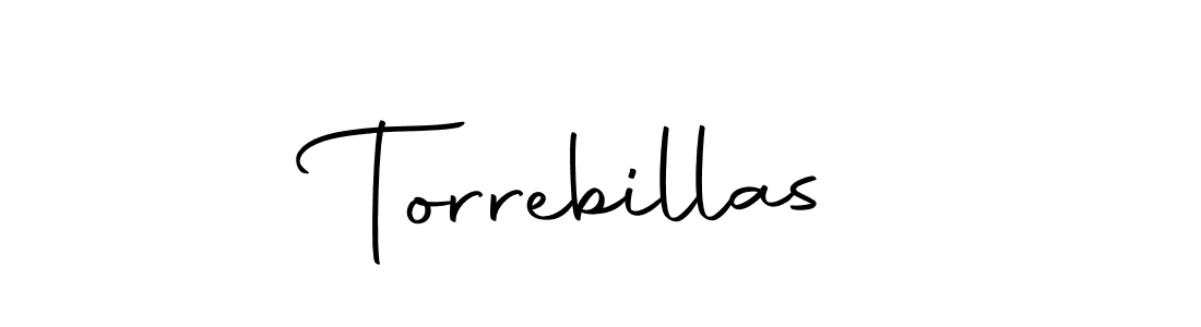 Torrebillas stylish signature style. Best Handwritten Sign (Autography-DOLnW) for my name. Handwritten Signature Collection Ideas for my name Torrebillas. Torrebillas signature style 10 images and pictures png