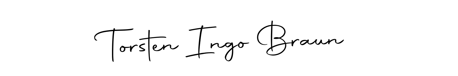 Make a beautiful signature design for name Torsten Ingo Braun. With this signature (Autography-DOLnW) style, you can create a handwritten signature for free. Torsten Ingo Braun signature style 10 images and pictures png