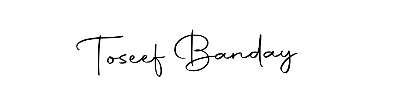 Design your own signature with our free online signature maker. With this signature software, you can create a handwritten (Autography-DOLnW) signature for name Toseef Banday. Toseef Banday signature style 10 images and pictures png