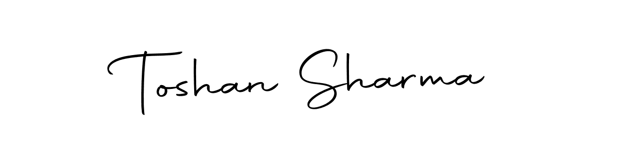 You should practise on your own different ways (Autography-DOLnW) to write your name (Toshan Sharma) in signature. don't let someone else do it for you. Toshan Sharma signature style 10 images and pictures png