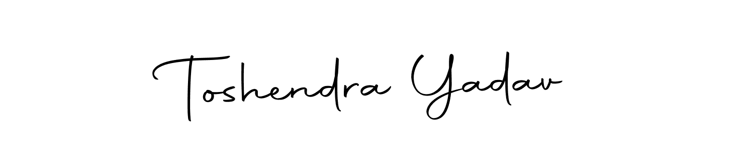 Also we have Toshendra Yadav name is the best signature style. Create professional handwritten signature collection using Autography-DOLnW autograph style. Toshendra Yadav signature style 10 images and pictures png