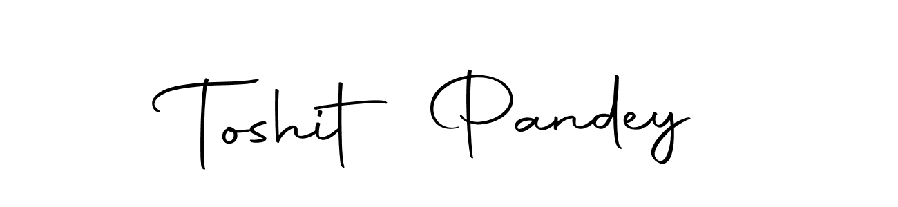 Toshit Pandey stylish signature style. Best Handwritten Sign (Autography-DOLnW) for my name. Handwritten Signature Collection Ideas for my name Toshit Pandey. Toshit Pandey signature style 10 images and pictures png