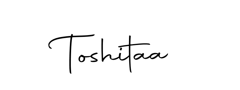 How to make Toshitaa name signature. Use Autography-DOLnW style for creating short signs online. This is the latest handwritten sign. Toshitaa signature style 10 images and pictures png