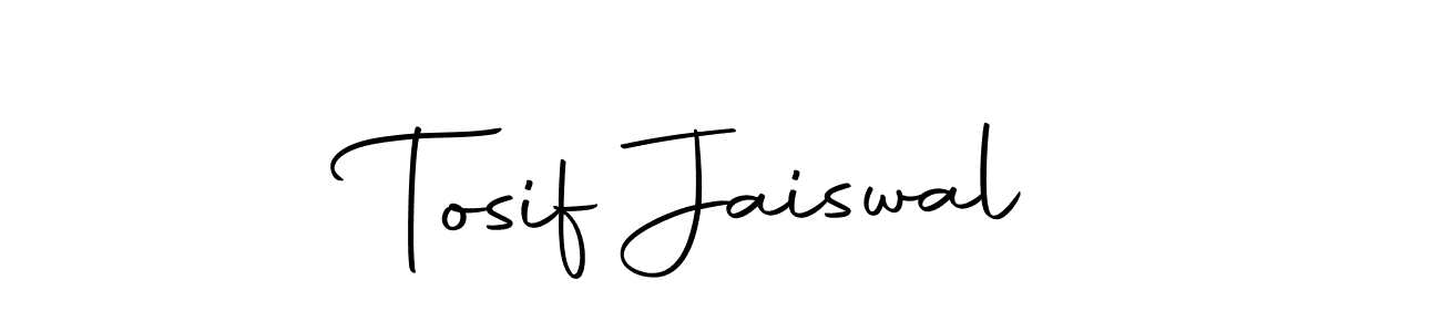 You should practise on your own different ways (Autography-DOLnW) to write your name (Tosif Jaiswal) in signature. don't let someone else do it for you. Tosif Jaiswal signature style 10 images and pictures png