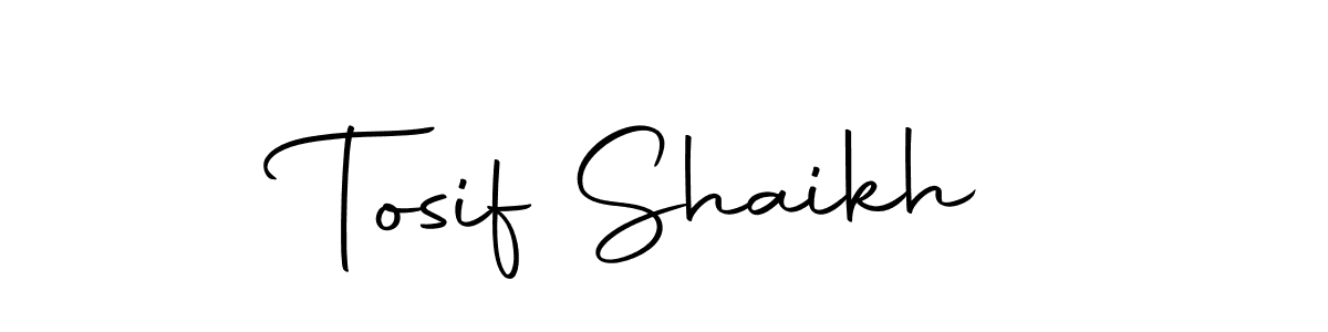 The best way (Autography-DOLnW) to make a short signature is to pick only two or three words in your name. The name Tosif Shaikh include a total of six letters. For converting this name. Tosif Shaikh signature style 10 images and pictures png