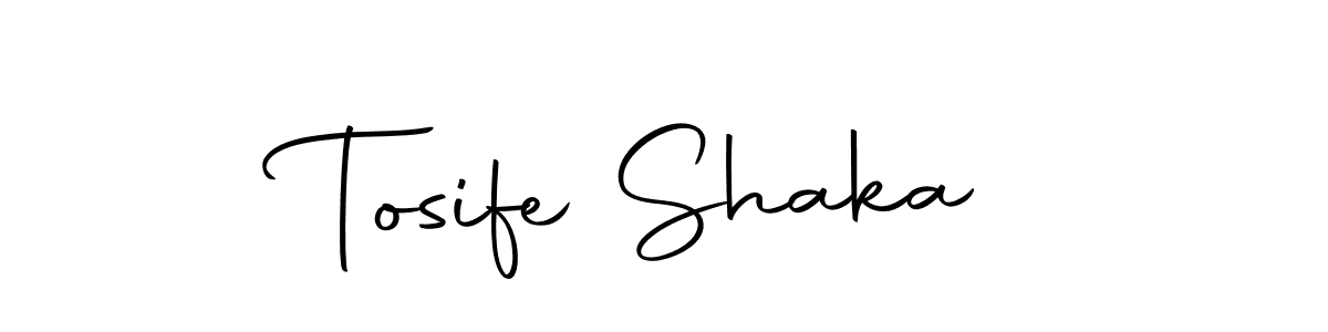 Tosife Shaka stylish signature style. Best Handwritten Sign (Autography-DOLnW) for my name. Handwritten Signature Collection Ideas for my name Tosife Shaka. Tosife Shaka signature style 10 images and pictures png