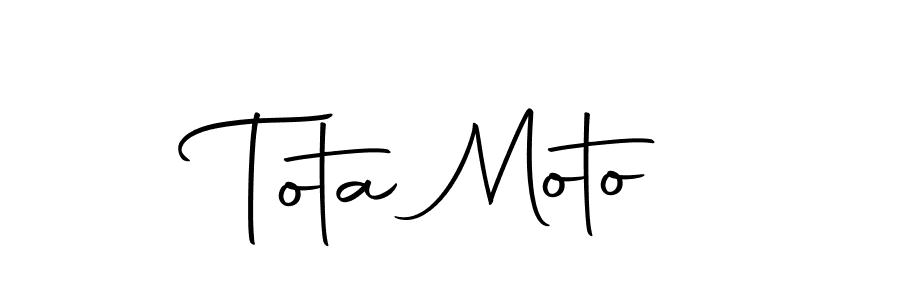 Similarly Autography-DOLnW is the best handwritten signature design. Signature creator online .You can use it as an online autograph creator for name Tota Moto. Tota Moto signature style 10 images and pictures png