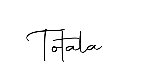 How to make Totala name signature. Use Autography-DOLnW style for creating short signs online. This is the latest handwritten sign. Totala signature style 10 images and pictures png