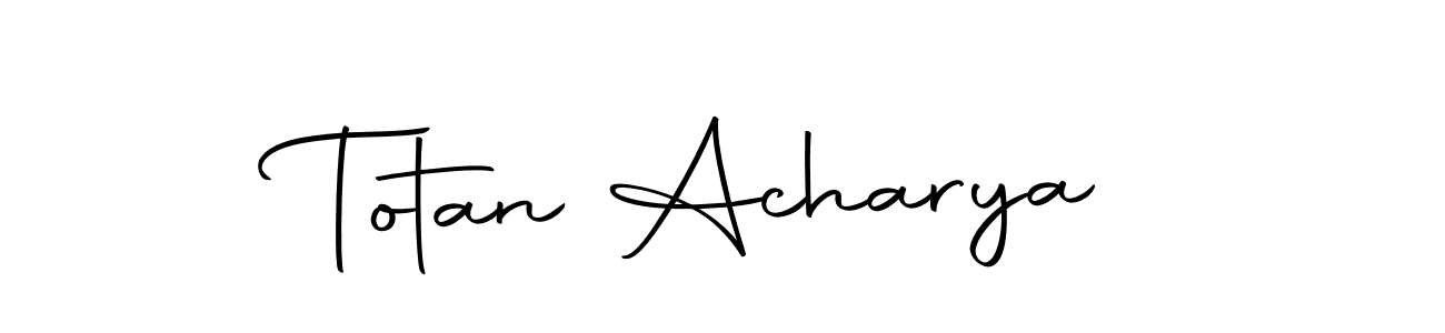 It looks lik you need a new signature style for name Totan Acharya. Design unique handwritten (Autography-DOLnW) signature with our free signature maker in just a few clicks. Totan Acharya signature style 10 images and pictures png